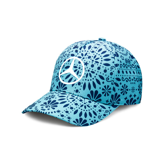 Mercedes AMG F1 2024 Baseballkappe Russell Mexico