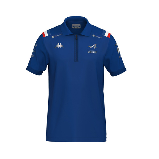 Alpine F1 Team Herren Poloshirt Blue