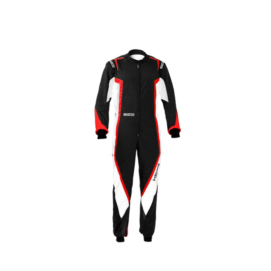 Sparco Kartoverall KERB MY20 Schwarz/Rot (mit CIK FIA)