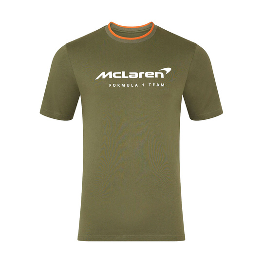 McLaren F1 2025 Herren T-Shirt Essentials Grün