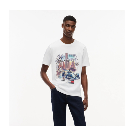 Cadillac F1 2026 T-Shirt Miami Graphic weiß