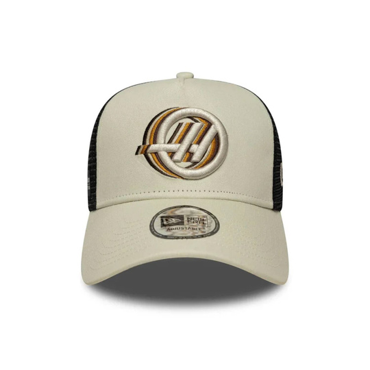 Haas F1 2026 Cap Seasonal Trucker cremefarben