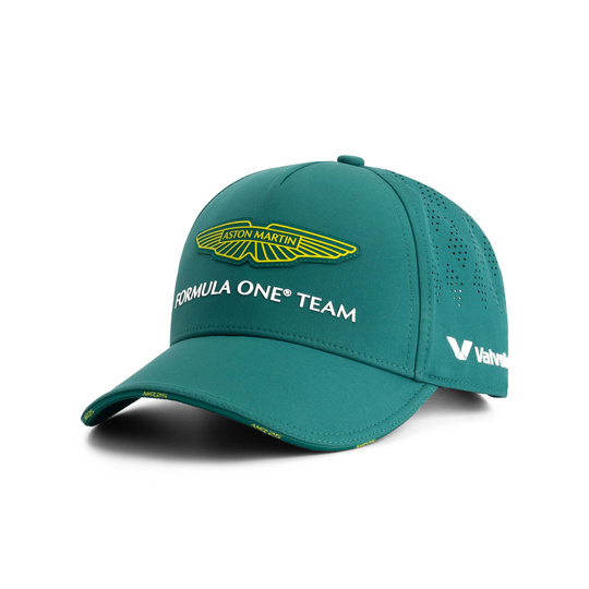 Aston Martin F1 2025 Herren Baseballkappe Team Grün