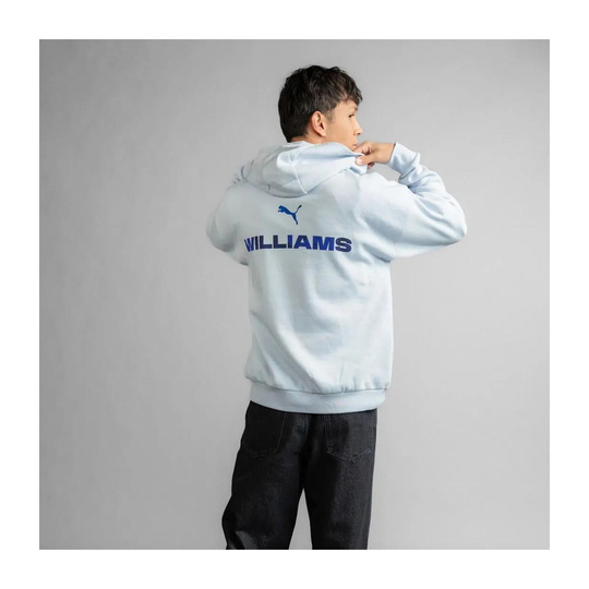 Williams F1 Kapuzenpullover Oversized blau