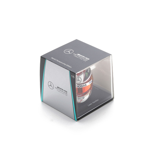 Mercedes AMG Petronas Miniaturhelm 1:5 Lewis Hamilton 2019 Austin GP