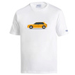 Sparco T-Shirt Lancia HF Delta Integrale weiß/gelb