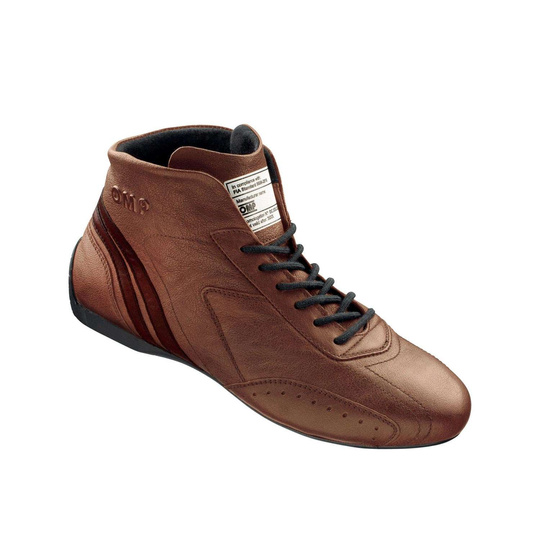 OMP Schuhe Carrera MY21 braun (FIA)