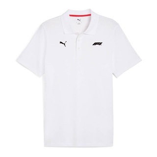 Formula 1 2026 Herren Poloshirt Small Logo Weiß