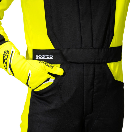 Sparco Rennanzug Sprint Advanced schwarz/gelb (FIA)