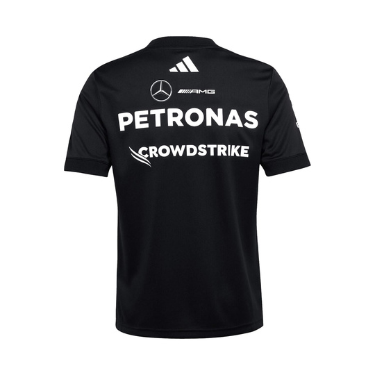 Mercedes AMG F1 2025 Kinder T-Shirt Team Schwarz