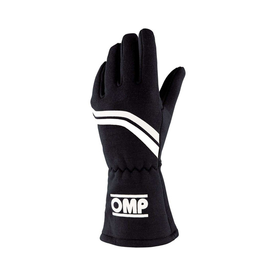 OMP Handschuh DIJON MY25 Schwarz (FIA)