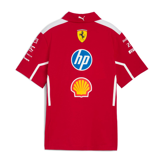 Scuderia Ferrari F1 2025 Damen Poloshirt Team