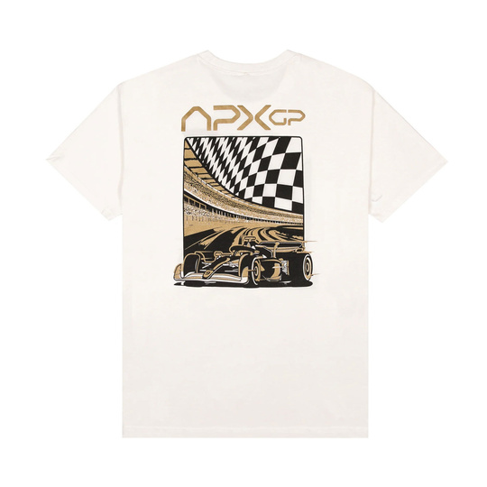 Apex GP T-Shirt Race Ready cremefarben