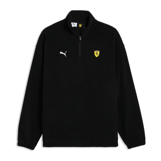 Scuderia Ferrari F1 2026 Sweatshirt 1/4 Zip schwarz