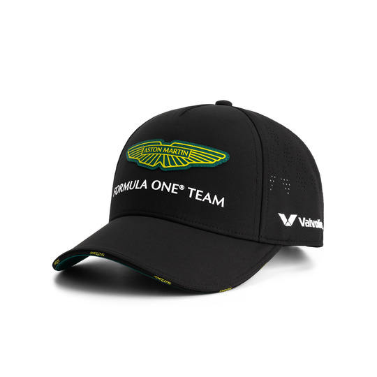 Aston Martin F1 2025 Herren Baseballkappe Team Schwarz