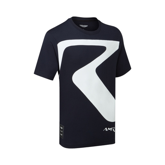 Aston Martin Racing 2026 T-Shirt Racing AMR Graphic marineblau
