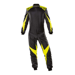 OMP Rennoverall ONE EVO X Schwarz-Gelb (FIA homologation)