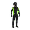 Sparco Rennoverall FUTURA Schwarz-Grün (FIA)