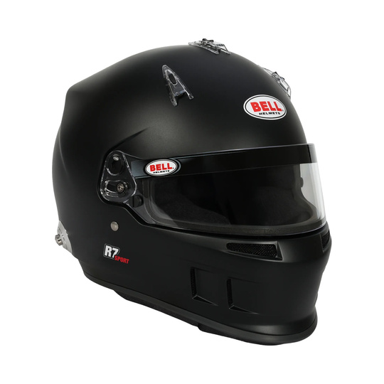 Bell Helm R7 Sport HANS schwarz (FIA)