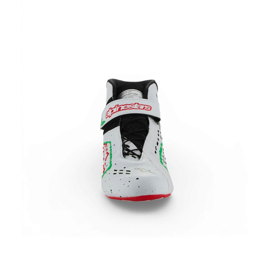 Alpinestars Schuhe Tech-1 KX V3 weiß/grün (FIA)