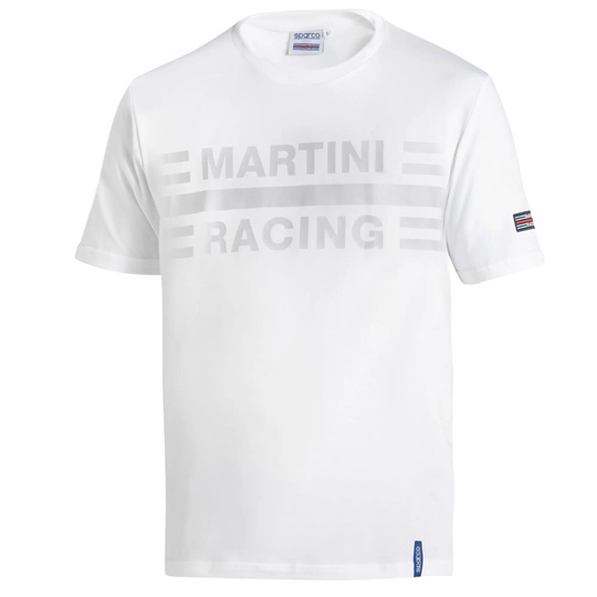 Sparco T-Shirt Martini Racing Big Logo weiß