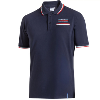 Sparco Poloshirt Martini Pocket marineblau