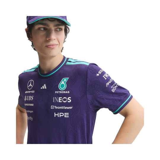 Mercedes AMG F1 2026 T-Shirt Authentic Vanda Bloom