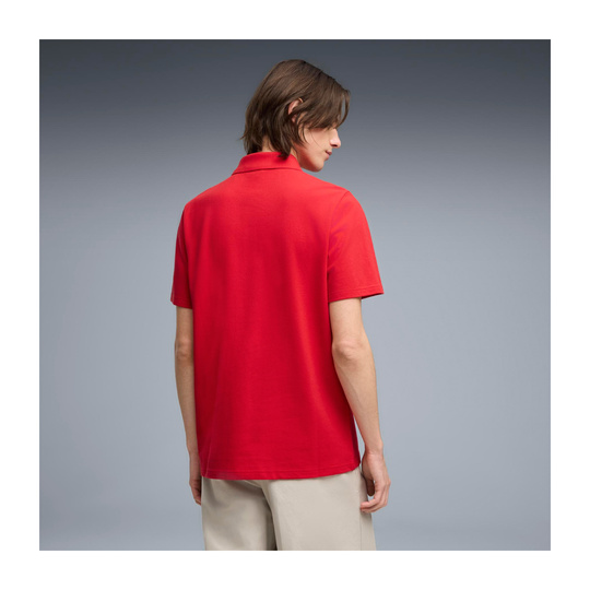 Scuderia Ferrari F1 2026 Poloshirt Logo rot