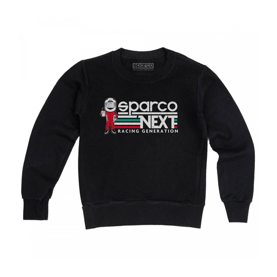 Sparco Kinder Pullover Next Generation schwarz