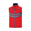 Sparco Herren Weste Stripe Martini Racing Rot