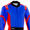 Sparco Kartanzug Thunder blau/rot (FIA)