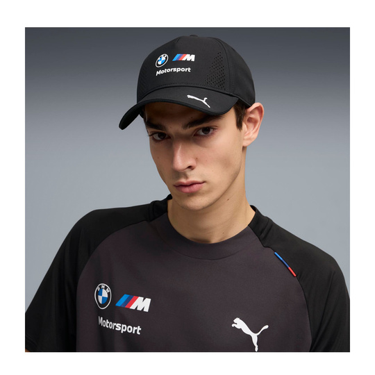 BMW Motorsport 2026 Herren Baseballkappe Team Schwarz