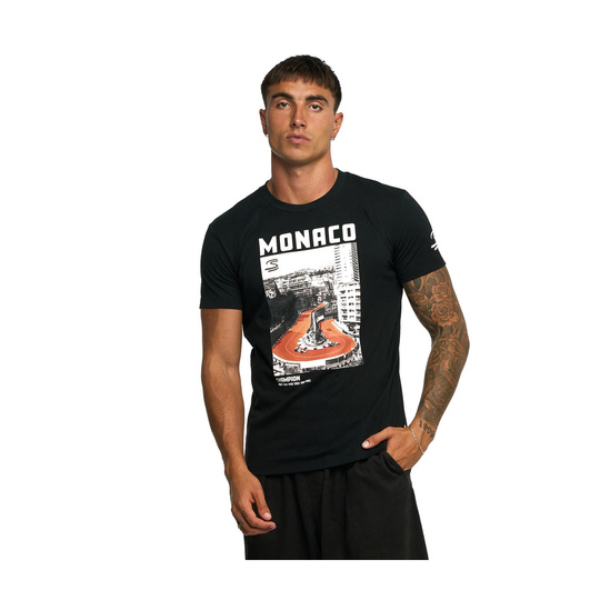 Ayrton Senna F1 2025 Herren T-Shirt Monaco Graphic