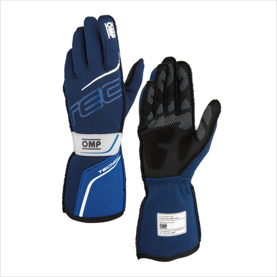 OMP Handschuh TECNICA Dunkelblau (FIA)