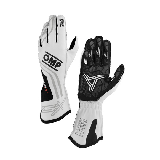 OMP Handschuhe KS-X 8877-2022 weiß (FIA)