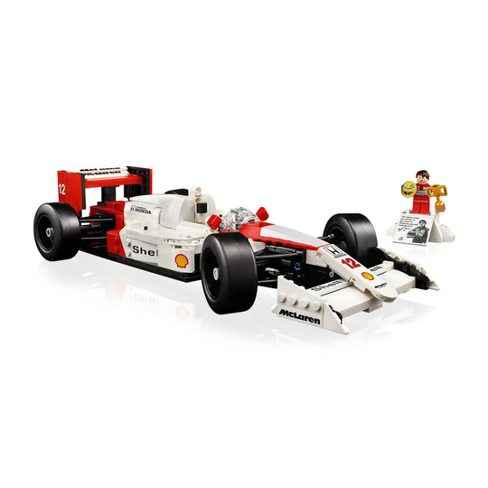 LEGO ICONS Modellauto McLaren MP4/4 & Ayrton Senna