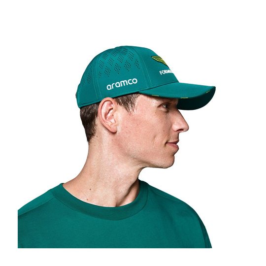 Aston Martin F1 2025 Herren Baseballkappe Team Grün