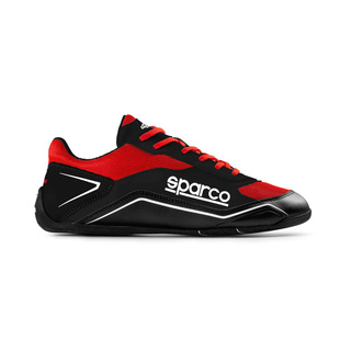 Sparco Schuhe S-Pole schwarz/rot