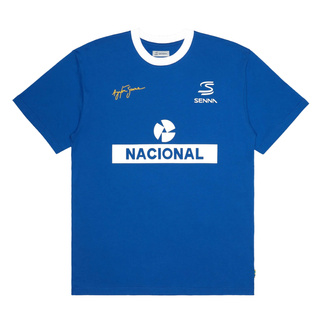 Ayrton Senna Collection 2026 Ayrton Senna T-Shirt Nacional Ringer