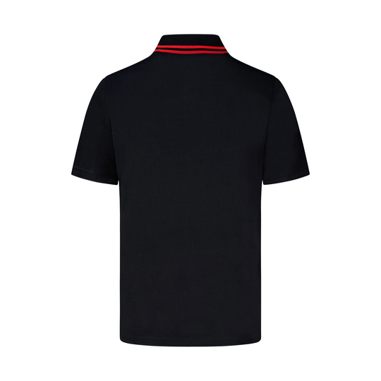 Formula 1 2025 Herren Poloshirt Logo Schwarz