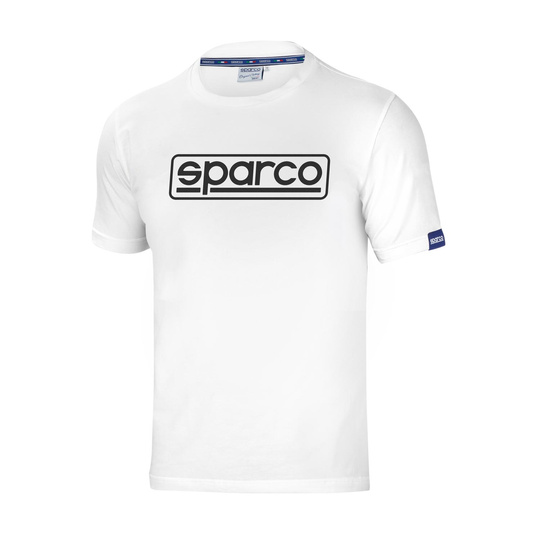 Sparco T-Shirt Frame weiß