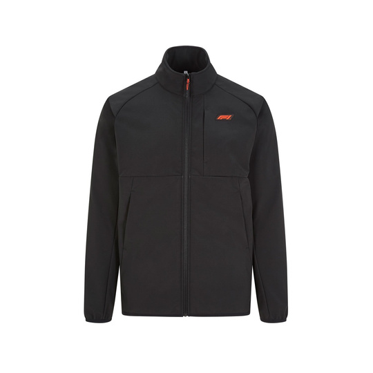 Formula 1 Softshelljacke Tech schwarz