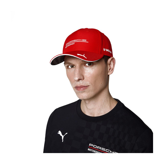 Porsche Motorsport 2025 Herren Baseballkappe Team Rot