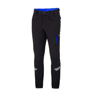 Sparco Herren Hose Light TECH Schwarz-Blau