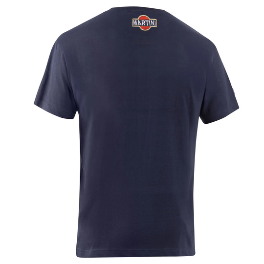 Herren Sparco Martini Racing Big Logo navy T-Shirt