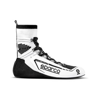 Sparco Schuhe X-Light+ weiß/schwarz (FIA)