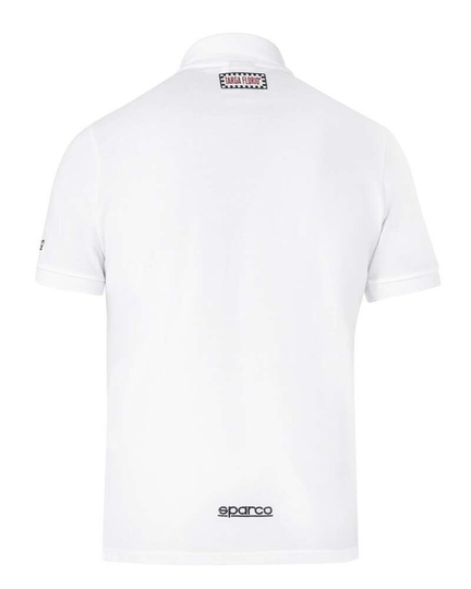 Sparco Poloshirt Targa Florio Merzario #AM2 weiß