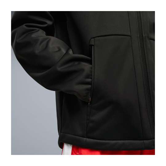 Scuderia Ferrari F1 2026 Softshelljacke Logo schwarz