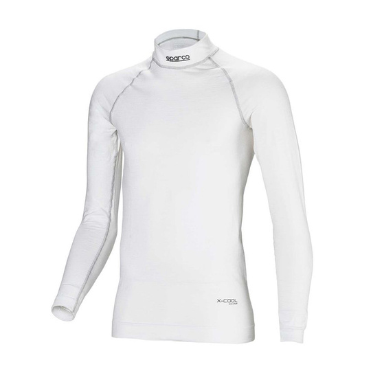 Sparco Unterziehshirt mit Rollkragen Shield RW-9 weiß (FIA)