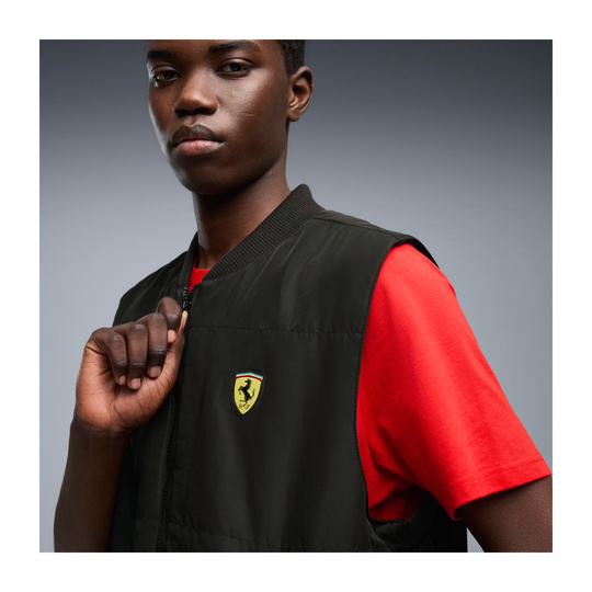 Scuderia Ferrari F1 2026 Weste Logo schwarz